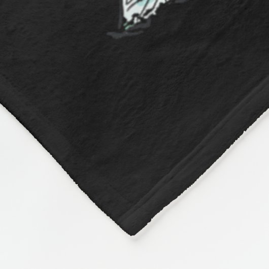 Eiffelturm Herbstliche Blume Paris fällt so in Fra Fleecedecke (Ecke)