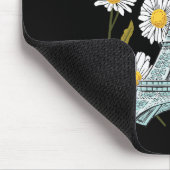 Eiffelturm Herbstliche Blume Paris fällt so in Fra Mousepad (Ecke)