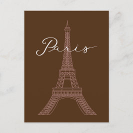 Eiffelturm, Ikonische Sehenswürdigkeit von Paris Postkarte