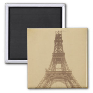 Eiffelturm im Bau 1888 Magnet