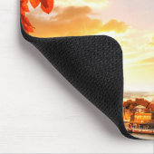 Eiffelturm im Herbst, Paris, Frankreich Mousepad (Ecke)