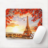 Eiffelturm im Herbst, Paris, Frankreich Mousepad (Mit Mouse)