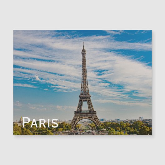 Eiffelturm im Pariser Magnet (Vorderseite)