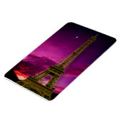 Eiffelturm im Sunshine Sky Premium Magnet (Linke Seite)