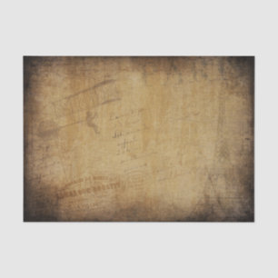 Eiffelturm im Vintagen Stil" Seidenpapier