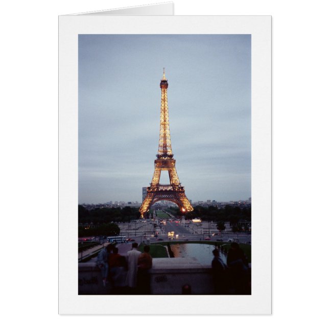 Eiffelturm in der Abenddämmerung (Vorne)