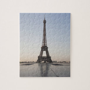 Eiffelturm in der Abenddämmerung, Paris, Ile-de-Fr Puzzle