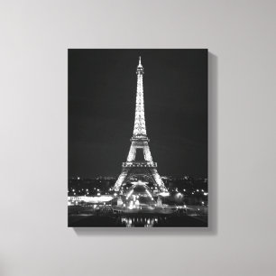 Eiffelturm in der Nacht Leinwanddruck
