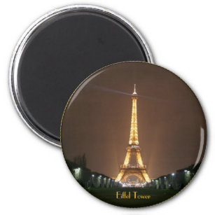 Eiffelturm in der Nacht Magnet