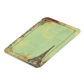 Eiffelturm in Grün Magnet (Linke Seite)