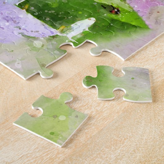 Eiffelturm in Paris bei Sonnenuntergang Nr. 2 Puzzle (Seite)