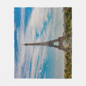 Eiffelturm in Paris Fleecedecke (Vorderseite)