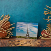 Eiffelturm in Paris Fotoplatte (Seite)