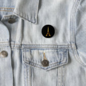Eiffelturm in Paris Frankreich Button (Beispiel)