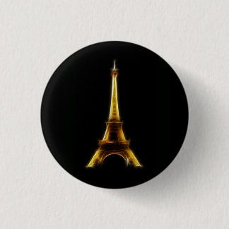 Eiffelturm in Paris Frankreich Button