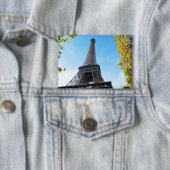 Eiffelturm in Paris, Frankreich Button (Insitu)