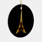 Eiffelturm in Paris Frankreich Keramik Ornament (Rechts)