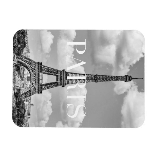 Eiffelturm in Paris, Frankreich Magnet (Horizontal)