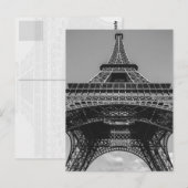 Eiffelturm in Paris Frankreich Postkarte (Vorne/Hinten)