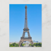 Eiffelturm in Paris, Frankreich Postkarte (Vorderseite)