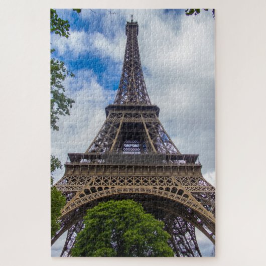 Eiffelturm in Paris, Frankreich Puzzle (Vertikal)