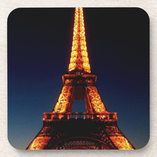Eiffelturm in Paris Getränkeuntersetzer (Vorderseite)