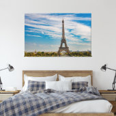 Eiffelturm in Paris Leinwanddruck (Insitu (Schlafzimmer))