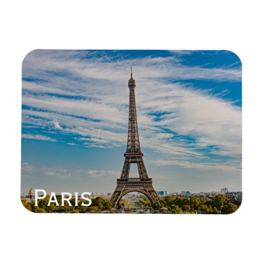 Eiffelturm in Paris Magnet (Horizontal)