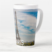 Eiffelturm in Paris Milchtasse (Rechte Ecke)