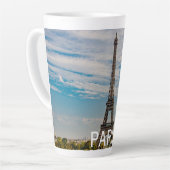 Eiffelturm in Paris Milchtasse (Linke Ecke)
