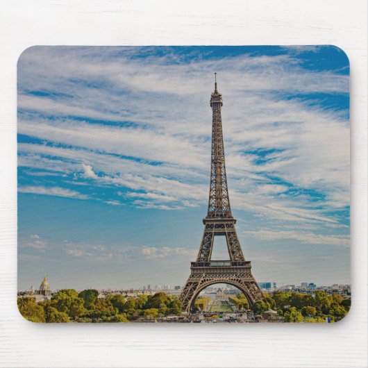 Eiffelturm in Paris Mousepad (Vorne)