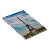Eiffelturm in Paris Notizblock (Rechte Seite)