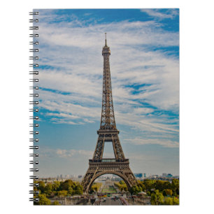 Eiffelturm in Paris Notizblock