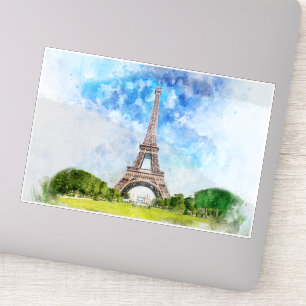 Eiffelturm in Paris nr1 Aufkleber