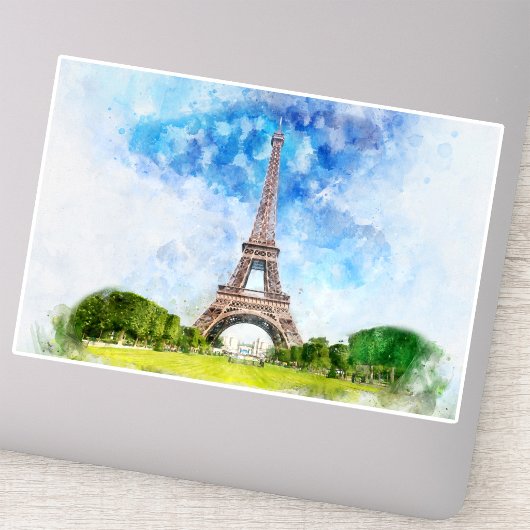 Eiffelturm in Paris nr1 Aufkleber