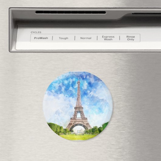 Eiffelturm in Paris nr1 Magnet (In Situ (Geschirrspüler))
