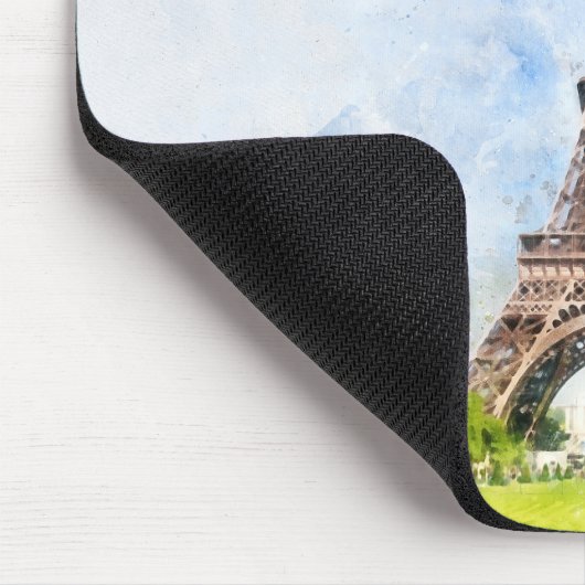 Eiffelturm in Paris nr1 Mousepad (Ecke)