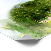 Eiffelturm in Paris nr1 Poster (Ecke)