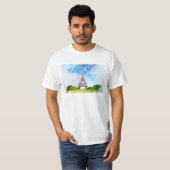 Eiffelturm in Paris nr1 T-Shirt (Vorne ganz)