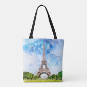 Eiffelturm in Paris nr1 Tasche (Rückseite)