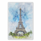 Eiffelturm in Paris nr2 Aufkleber (Vorderseite)