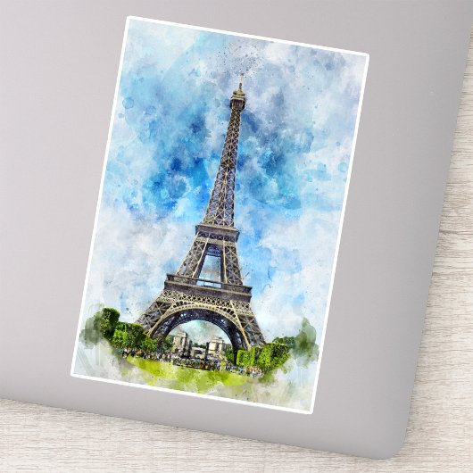 Eiffelturm in Paris nr2 Aufkleber