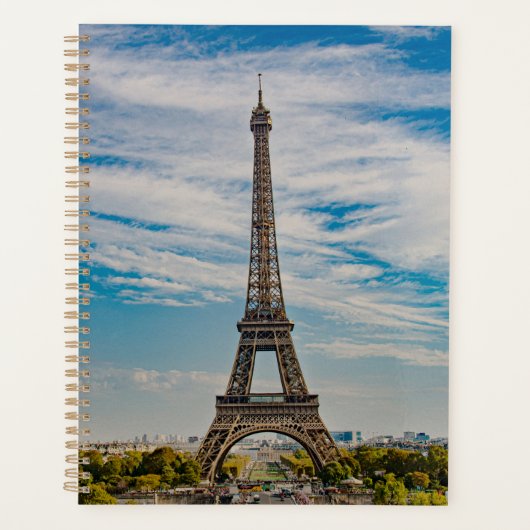 Eiffelturm in Paris Planer (Vorderseite)