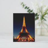 Eiffelturm in Paris Postkarte (Stehend Vorderseite)