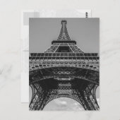 Eiffelturm in Paris Postkarte (Vorne/Hinten)