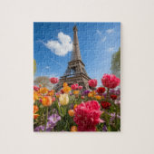 Eiffelturm in Paris Puzzle (Vertikal)