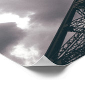 Eiffelturm in Paris Romantische Liebe Stadt Poster (Ecke)
