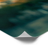 Eiffelturm in Paris Romantische Liebe Stadt Poster (Ecke)