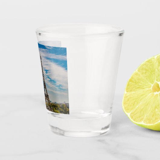 Eiffelturm in Paris Schnapsglas (Rechts)