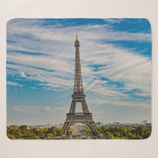 Eiffelturm in Paris Sherpadecke (Vorderseite (Horizontal))